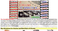 Desktop Screenshot of chucksconnection.com
